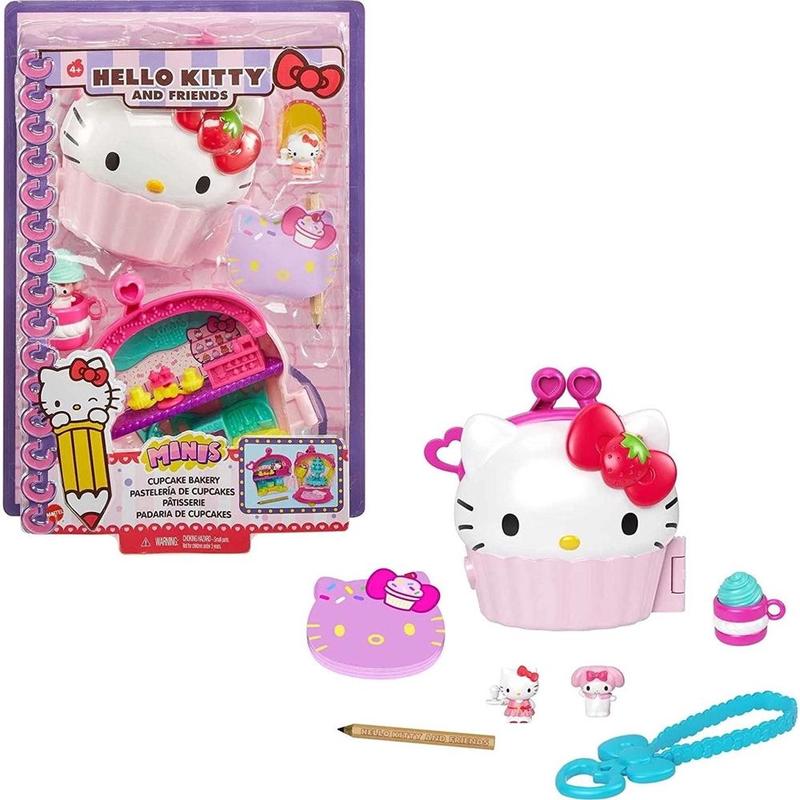 Brinquedo Hello Kitty Padaria de Cupcakes Mattel - Playsets